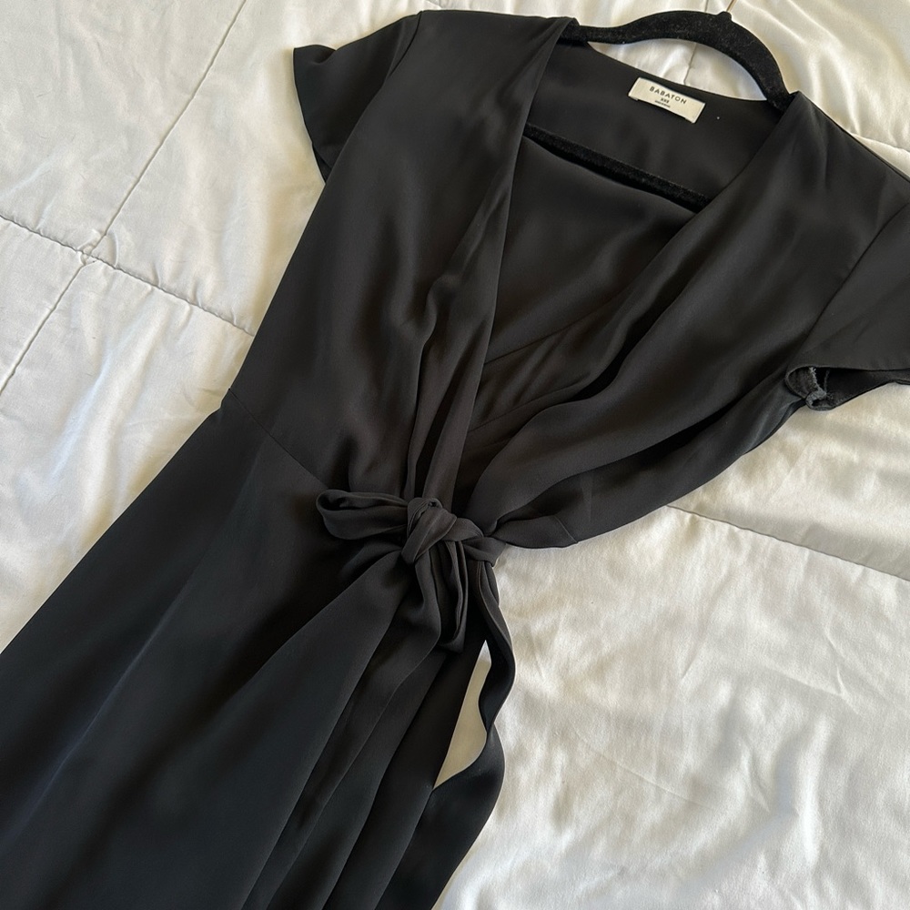Aritzia Long V Neck Dress. Size XXS.